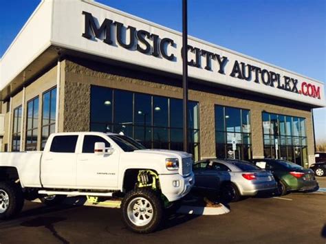 Music city autoplex - Music City Autoplex; Inventory; Music City Autoplex 4.6 (319 reviews) 2430 Gallatin Pike N Madison, TN 37115. Visit Music City Autoplex. Sales hours: 9:00am to 8:00pm: View all hours. Sales; 